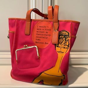 COACH Bonnie Cashin Tote Bag 13379 Canvas